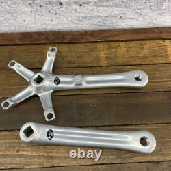 Vintage Campagnolo Record Crank Set Ultra Drive 172.5 mm NOS 135 BCD Italy 10s