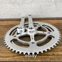 Vintage Campagnolo Record Triple Crank Set 170 mm 144 BCD 49t 56t Chainring 70s