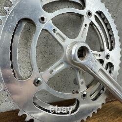 Vintage Campagnolo Record Triple Crank Set 170 mm 144 BCD 49t 56t Chainring 70s