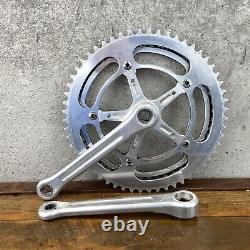 Vintage Campagnolo Record Triple Crank Set 170 mm 144 BCD 49t 56t Chainring 70s