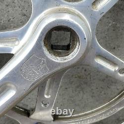 Vintage Campagnolo Record Triple Crank Set 170 mm 144 BCD 49t 56t Chainring 70s