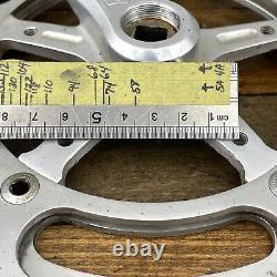 Vintage Campagnolo Record Triple Crank Set 170 mm 144 BCD 49t 56t Chainring 70s