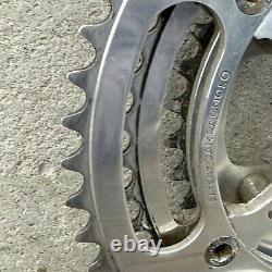 Vintage Campagnolo TRIPLE Record Crank Set 170 mm 144 BCD Strada Eroica