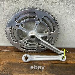 Vintage Campagnolo TRIPLE Record Crank Set 170 mm 144 BCD Strada Eroica