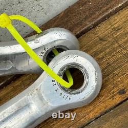 Vintage Campagnolo TRIPLE Record Crank Set 170 mm 144 BCD Strada Eroica