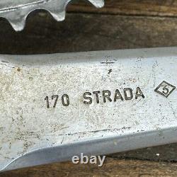 Vintage Campagnolo TRIPLE Record Crank Set 170 mm 144 BCD Strada Eroica
