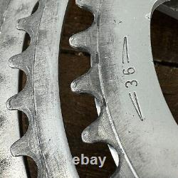 Vintage Campagnolo TRIPLE Record Crank Set 170 mm 144 BCD Strada Eroica