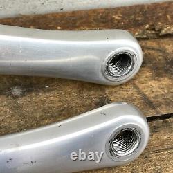 Vintage Campagnolo Veloce Crank Set 170 mm C9 Double Square Taper 135 BCD Campy