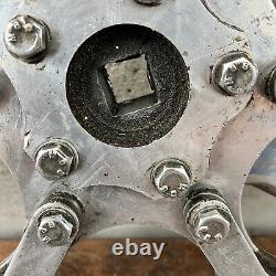 Vintage Crank Set 170 mm TA Lambert BCD MTB Klunker Double 52t 42t France