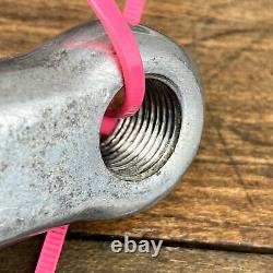 Vintage Crank Set 170 mm TA Lambert BCD MTB Klunker Double 52t 42t France