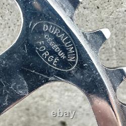 Vintage Duprat Maxiplume Cottered Crank Set Track 50.4 170 TA Chainring Single