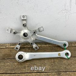 Vintage Gipemme Strada TRIPLE Crank Set 144 BCD 170 Italy Tour Touring Eroica