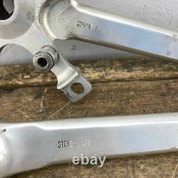 Vintage Gipemme Strada TRIPLE Crank Set 144 BCD 170 Italy Tour Touring Eroica