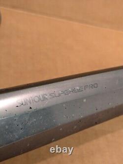 Vintage Gunmetal Suntour Superbe Pro Crankset 52 42t 165mm Road Bike Crank Set