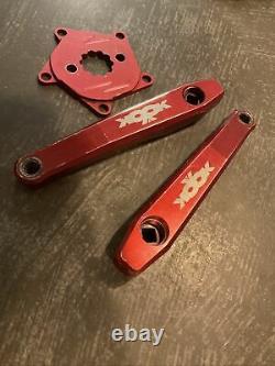 Vintage KOOKA 175mm Crank Set Nice Condition Nice Threads