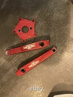 Vintage KOOKA 175mm Crank Set Nice Condition Nice Threads