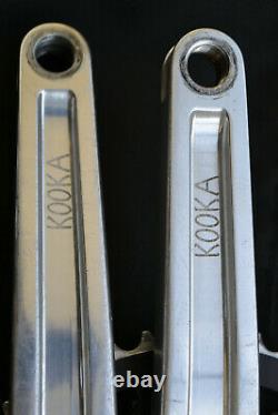 Vintage Kooka Billet Square Taper Crank Set