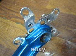 Vintage Kooka Forged 175l Square Taper Crank Arm Set 194/58 Bcd Spider Blue