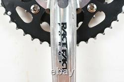 Vintage Race Face Forged Silver Crank Set MTB Bike 170mm Triple Chain Ring