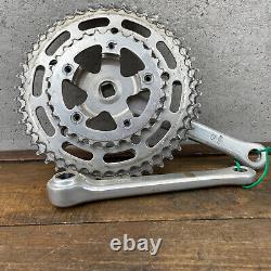 Vintage SR 86 BCD Crankset Apex Triple 170 mm Stronglight Touring Race Bike A2