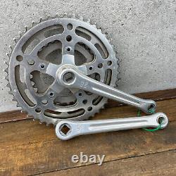 Vintage SR 86 BCD Crankset Apex Triple 170 mm Stronglight Touring Race Bike A2