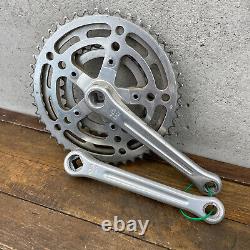 Vintage SR 86 BCD Crankset Apex Triple 170 mm Stronglight Touring Race Bike A2