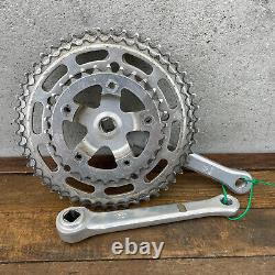 Vintage SR 86 BCD Crankset Apex Triple 170 mm Stronglight Touring Race Bike A2