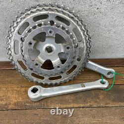 Vintage SR 86 BCD Crankset Apex Triple 170 mm Stronglight Touring Race Bike A2