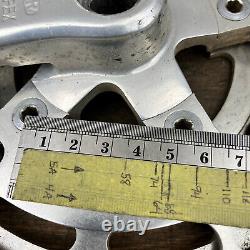 Vintage SR 86 BCD Crankset Apex Triple 170 mm Stronglight Touring Race Bike A2