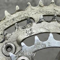Vintage Sachs CrankSet Triple MTB Forged Mountain Bike 90s Rare Crank Set Grip