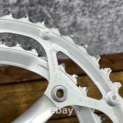 Vintage Shimano 105 Crank Set Octalink 170 FC-5504 FC-5500 130 74 Triple Hollow