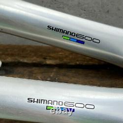 Vintage Shimano Crank Set 170 mm 130 BCD FC-6400 Road Bike Tri Color Road Bike