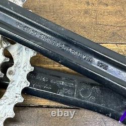 Vintage Shimano Deore LX FC-M560 Crank Set 175 mm 74 110 BCD Triple Black MTB A8
