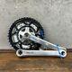Vintage Shimano Deore Lx Fc-m563 Crank Set 175 Mm 94 58 Bcd Triple Silver A6