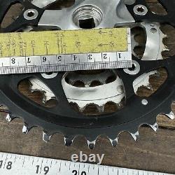 Vintage Shimano Deore LX FC-M563 Crank Set 175 mm 94 58 BCD Triple Silver A6