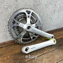 Vintage Shimano Deore XT FC-M730 Crank Set 170 mm Pantograph Biopace SG 110 A4