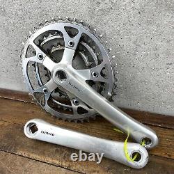 Vintage Shimano Deore XT FC-M730 Crank Set 170 mm Pantograph Biopace SG 110 A4