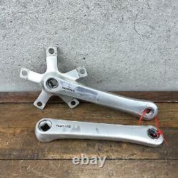 Vintage Shimano Deore XT FC-M730 Crank Set 175 mm Pantograph Cranks 1990s OG A4
