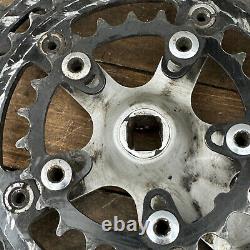 Vintage Shimano Deore XT FC-M730 Crank Set 175 mm Pantograph Cranks SG 1990s S1