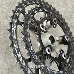 Vintage Shimano Deore XT FC-M730 Crank Set 175 mm Pantograph Cranks SG 1990s S1