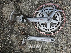 Vintage Shimano Dura Ace AX Crank Set Pedals Key 170 mm