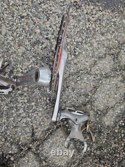 Vintage Shimano Dura Ace AX Crank Set Pedals Key 170 mm