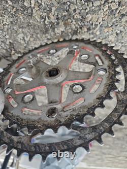 Vintage Shimano Dura Ace AX Crank Set Pedals Key 170 mm