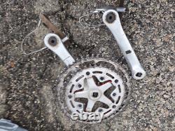 Vintage Shimano Dura Ace AX Crank Set Pedals Key 170 mm