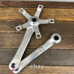Vintage Shimano Dura Ace Crank Set FC-7400 170 mm Race Cranks 130 mm 1980s A3