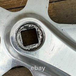 Vintage Shimano Dura Ace Crank Set FC-7400 170 mm Race Cranks 130 mm 1980s A3