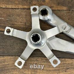 Vintage Shimano Dura Ace Crank Set FC-7400 170 mm Race Cranks 130 mm 1980s A3