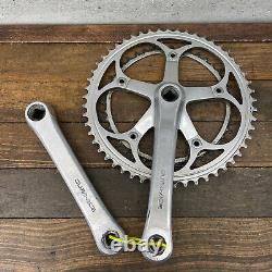 Vintage Shimano Dura Ace Crank Set FC-7400 170 mm Race Cranks 130 mm 1980s A4