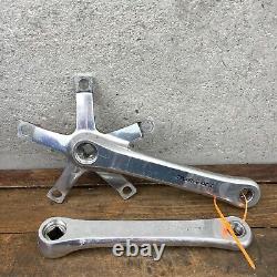 Vintage Shimano Dura Ace Crank Set FC-7400 170 mm Race Cranks 130 mm 1980s A4