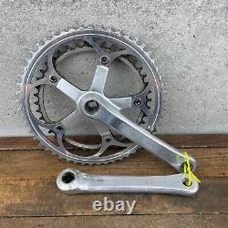 Vintage Shimano Dura Ace Crank Set FC-7400 170 mm Race Cranks 130 mm 1980s A4
